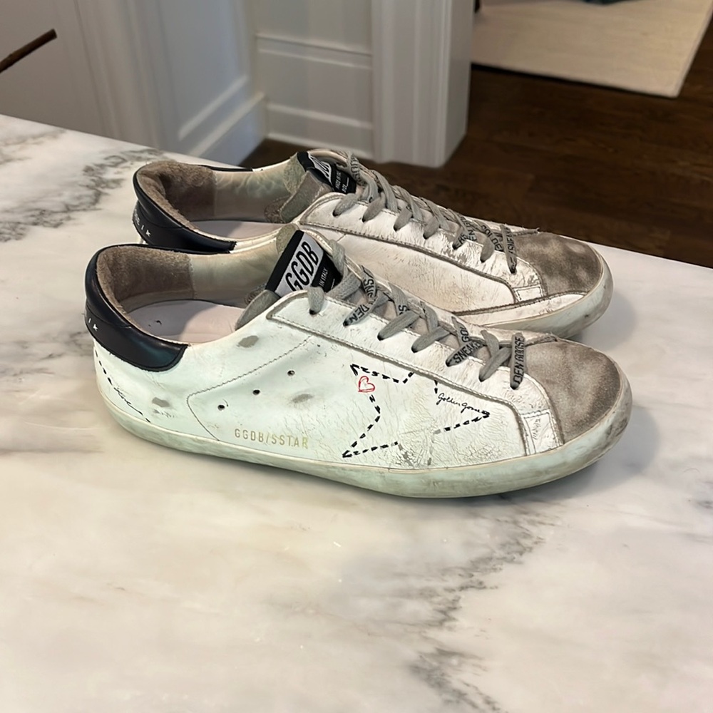 Authentic golden goose sneakers, size 39